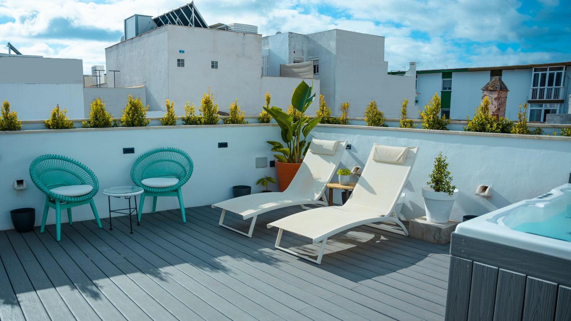 Aparthotel Luz De Gades - Suites Spa Gym - Adults Only Cadiz Exterior photo